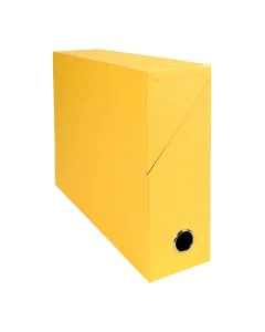 EXACOMPTA : Boîtes de classement Jaune - Dos 90 mm 89529E