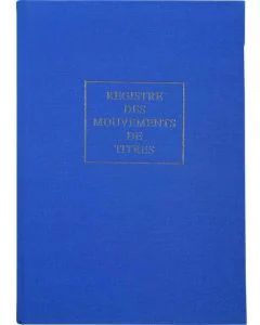 Registre Mouvements de Titres SAS et SA LE DAUPHIN  90180D Image