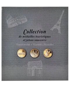 Album pour 50 médailles touristiques - Gris EXACOMPTA Image