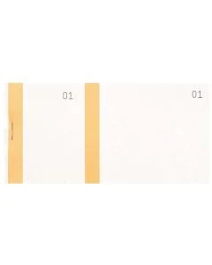 BLOC VENDEUR Exacompta  arnet de tickets - Orange