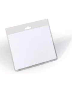 Badges horizontaux sans clip 90 x 60 mm : DURABLE Lot de 20