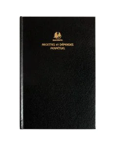 Agenda perpétuel des Recettes et Dépenses EXACOMPTA 38871E Registre