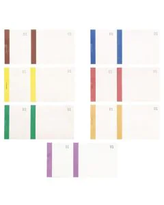 BLOC VENDEUR Carnet de 100 tickets Assortiment Exacompta