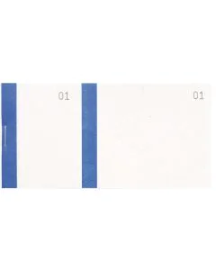 BLOCS VENDEUR Exacompta Carnet de tickets - Bleu 96302E