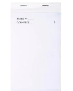 Bloc MAITRE D'HOTEL Autocopiant Tripli - 150 x 79 mm COGIR 1972