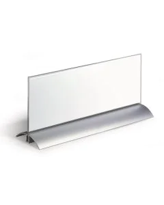 Photo DURABLE 8203-19 : Chevalet porte-nom - Desk Presenter - 297 x 105 mm