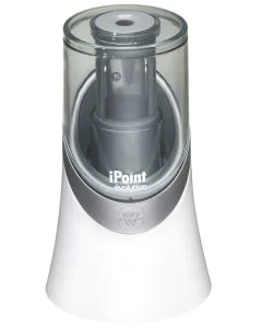Taille-crayons électrique - 1 trou - Blanc WESTCOTT iPoint Evolution