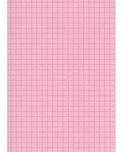 Fiches bristol A6 - 105 x 148 mm - Rose quadrillé B-10513R ELVE Lot de 100 rose