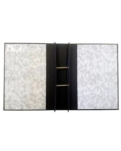 Reliure d'archive de Notaire - Sans vis apparentes - Noir ELVE