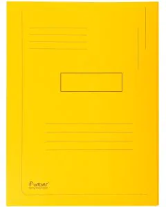 445009E EXACOMPTA  Forever chemises imprimées jaune