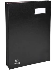 EXACOMPTA Parapheur Direction - 16 compartiments - Noir photo