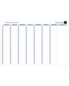 EXACOMPTA : Planning hebdomadaire 7 jours  Exaplanner photo
