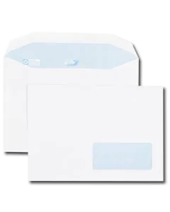 Enveloppes avec fenêtre C5 - 162 x 229 mm GPV