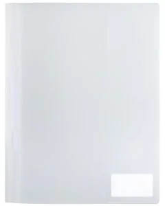 Photo Chemise à lamelles A4 en PP translucide - Blanc HERMA