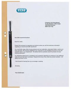 Image Relieur à lamelles pour dossier Chamois 100091149 ELBA