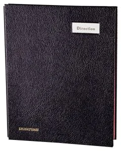 Parapheur de Signature 12 compartiments Emey'Clips - Noir JR12