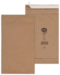 Pochettes d'expédition matelassées JIFFY - 200 x 235 mm : MAIL MEDIA Lot de 100 Visuel