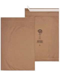 Pochettes d'expédition matelassées JIFFY - 250 x 330 mm : MAIL MEDIA Lot de 100 Visuel
