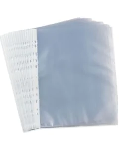 Photo Lot de 100 pochettes perforées - 210 x 297 mm OXFORD 100420835
