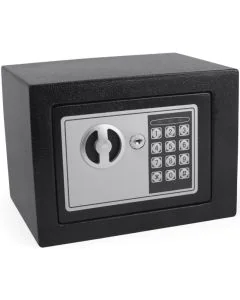 Mini Coffre-fort Serrure à code - 6 L - Noir PAVO