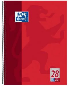 Photo OXFORD : Cahier à spirale - 160 pages quadrillées A4+ 100050361