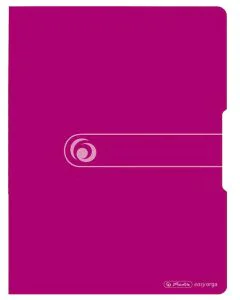 Photo HERLITZ : Porte-bloc chemise easy orga to go A4 Fuchsia 11226628