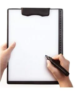 Photo Porte-bloc magnétique - 225 x 318 mm - Noir : MAGNETOPLAN 1131512