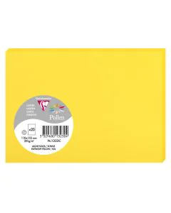 Photo Cartes en papier - C6 110 x 155 mm - Jaune Soleil CLAIREFONTAINE Pollen Lot de 25