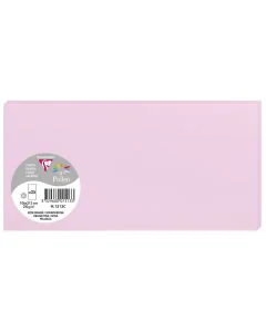 Photo POLLEN Carte DL rose dragée 106 x 213 mm 1513C Clairefontaine