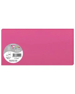 Photo POLLEN Carte DL rose fuchsia 106 x 213 mm 1524C Clairefontaine