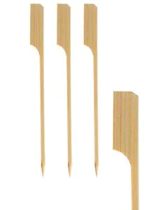 Photo Pique apéritif en bambou - 120 mm PAP STAR Golf