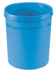 Photo Corbeille à papier 18 litres Bleu Clair : HAN Grip 18190-54