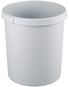 Photo Corbeille à papier 30 litres - Gris Lumière : HAN Standard 1834-11 