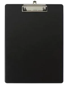 Photo Porte-bloc à pince avec pochette arrière - Format A4 - Noir EXACOMPTA Image