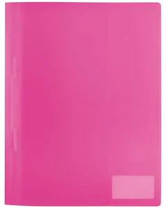 Photo Chemise à lamelles A4 en PP translucide - Rose Fuchsia HERMA