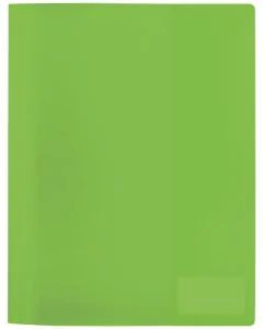 Photo Chemise à lamelles A4 en PP translucide - Vert Clair HERMA