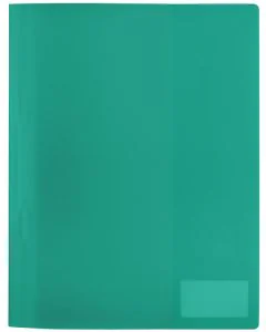 Photo Chemise à lamelles A4 en PP translucide - Vert Foncé HERMA