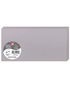 Photo POLLEN : Carte double de papier - Format DL - Gris koala 21532C
