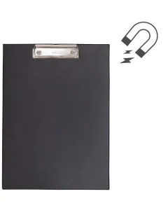Photo Porte-bloc plastifié magnétique - 230 x 320 mm - Noir MAUL