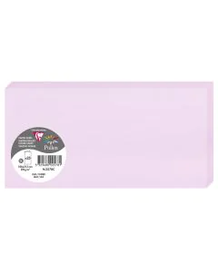 Photo POLLEN : Carte double de papier - Format DL - Lilas 2578C