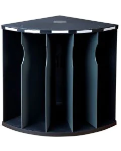 Photo Trieur d'angle - 5 compartiments - A4 - Noir/Gris EXACOMPTA ECOBlack