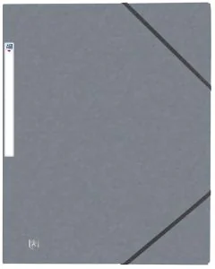 Photo Chemise à élastiques A4 - Gris OXFORD Top File+