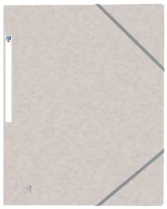 Photo Chemise à élastiques A4 - Beige OXFORD Top File+