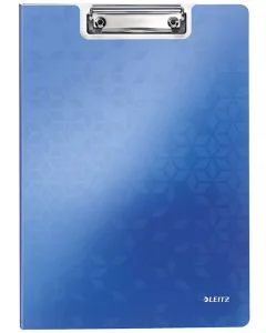 Photo Porte-bloc Bleu A4 - WOW de Leitz 4199-36 avec rabat