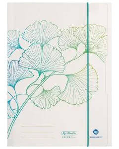 Photo Chemise à élastique en carton - Ginkgo HERLITZ GREENline