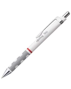 Photo Stylo à bille rétractable blanc - Tikky : ROTRING 
