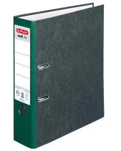 Photo Classeur à levier - Dos de 80 mm couleur Vert : HERLITZ Max.file 5171509