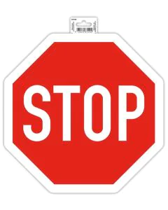 Photo Panneau adhésif - Stop - Rouge EXACOMPTA