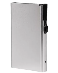 Photo Porte-cartes - Aluminium - Argent CLICKSAFE