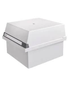 Photo Boite à couvercle pour 1300 cartes - A4 paysage - Gris : HAN 954-11 